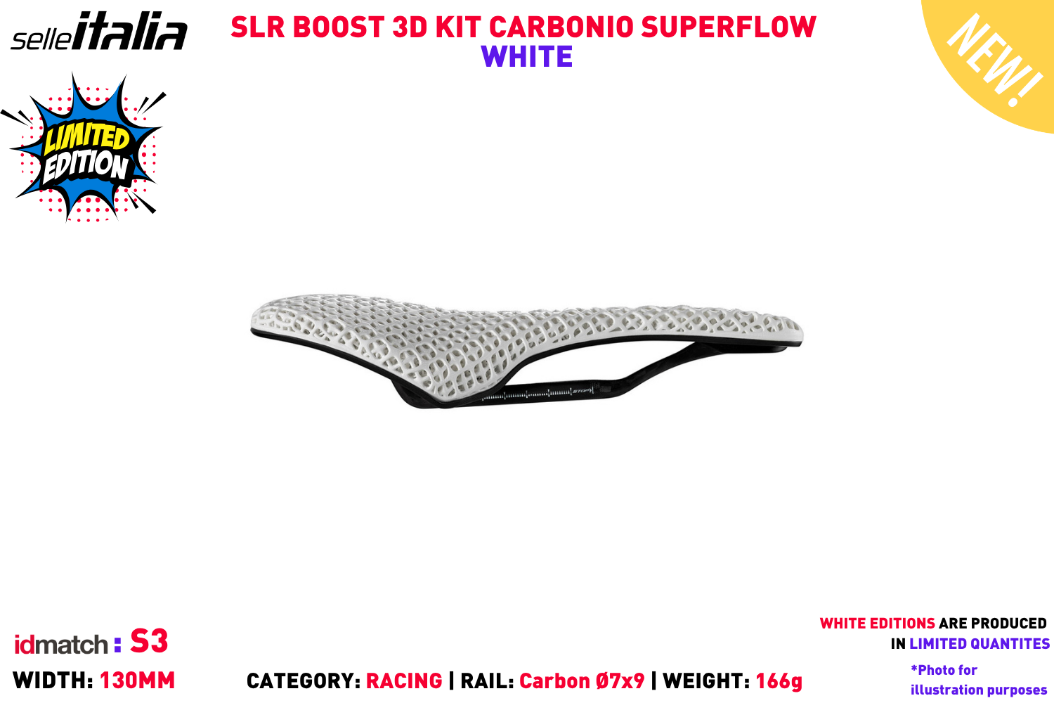 Novus Boost EVO Kit Carbonio Superflow - White - L3 | Hup Leong